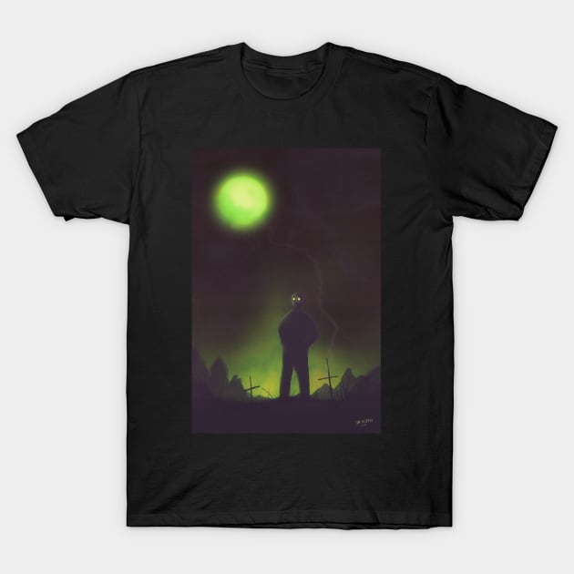 Graveyard Man T-Shirt by LoudMouthThreads